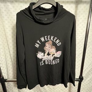 Disney Graphic Cowlneck Sweater